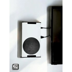Resim Xbox Series S Için Duvar ve Masa Altı Montaj Standı Yerden Tasarruf Rahat Hava Akışı 