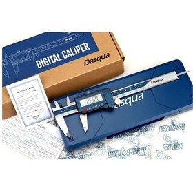 Resim Dasqua 2000-1005 150Mm Mavi Lcd Ekran Dij Kumpas Ip54 Korumal 
