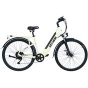 Resim E-Lite 28" 13 Ah 250 W Gizli Batarya Hidrolik Fren City Krem Elektrikli Bisiklet Strada