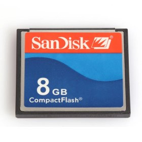 Resim Sandisk 8 GB Cf Kart Compact Flash 8gb Hafıza Kartı 