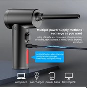 Resim 100w Araba Ev Kablosuz Elektrikli Toz Toplayıcı 50000rpm El 1 Adet 