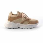 Resim Bambi Bej Kadın Sneaker K01120100082 
