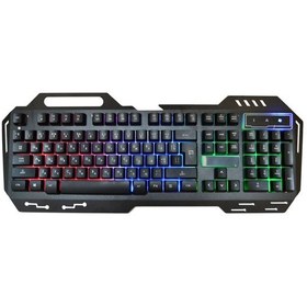 Resim Thentech Mekanik Hisli Rgb Işıklı Oyuncu Klavyesi Gaming Klavye Siyah 
