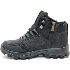 Resim KOCAMANLAR Xstep X6 Trekking Outdoor Ortopedik Erkek Bot SİYAH 