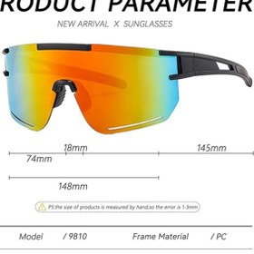 Resim VipDeluXe XSYKJGS Spor Bisiklet Güneş Gözlüğü 