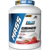 Resim Mass Gainer 3600 Gr Hacim Kütle Kas Karbonhidrat Tozu Çilek Aromalı 