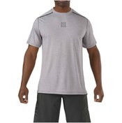 Resim 5.11 Tactical Erkek Gri Kısa Kollu Spor Tshirt 