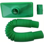 Resim Dashanshop Erkekler İçin Yeşil Araç Klima Vantilatörü Soğuk Sıcak Hava Hortumu 