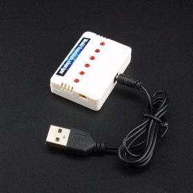 Resim Profisher Lipo Pil 6 Lı Şarj Cihazı 4 Xh Beyaz-2 Jst Kırmızı Soket 