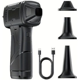 Resim Willowhaven İnskam Kablosuz Şarjlı 130.000 Rpm Usb-c Elektrikli Hava Üfleyici - Siyah 