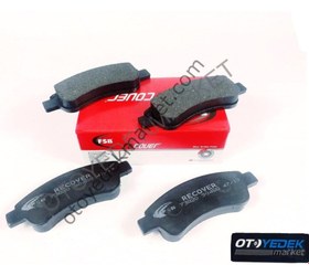 Resim PEUGEOT 307 (2001-2008) 1,6 BENZİNLİ ÖN FREN BALATASI (RECOVER) 