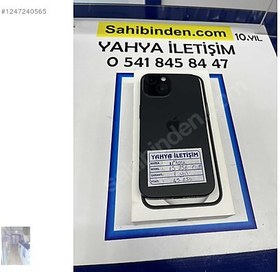 Resim Apple iPhone 15 İkinci El TR | 256 GB | Siyah 