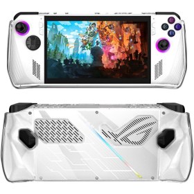 Resim Asus Rog Ally El Oyun Konsolu Koruyucu Kılıf Beyaz 