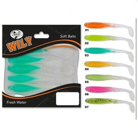 Resim Wily Playful 7.5cm 3.2gr Silikon Yem 