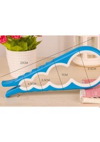 Resim Yayke Sıkışan Konserve Şişe Kapağı Açma Aparatı Kapak Açıcı Alet 