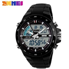 Resim Skmei Skmeı 1016 Analog-dijital Erkek Kol Saati 