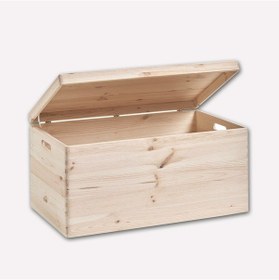 Resim Ahşap Kapaklı Saklama Kutusu 40 Cm 