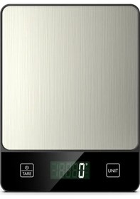 Resim Oldfriend Hotu Hassas Dijital Mutfak Terazisi 10kg 22lb 1g Doğruluk Pil Gerekmez Siyah Siyah 