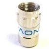 Resim Novacom Sıkmalı Kolay RG6 F Konnektör 10 Adet 