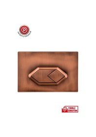 Resim Gömme Rezervuar Gama Favori Buton Çift Basmalı Antik Çok Renkli 