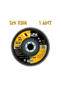 Resim Kupa Katlı Flap Disk Zımpara A120 Kum - 1 Adet 