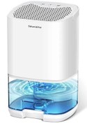 Resim Kamardey 1000ml Nem Alma Cihazi Hava Kurutucu Banyo Mutfak Oda İçin LED Işıklı Dehumidifer Nem Emici 