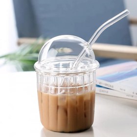 Resim Ice Mocha, Pipetli Bardak 
