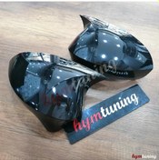 Resim Seat Leon Mk2.5 Yarasa Ayna Kapağı - Parlak Siyah Abs Plastik 