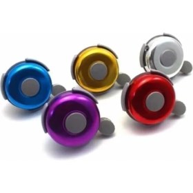 Resim Home Bisiklet Zili, Yüksek Ses Çıkışlı, Kolay Montaj, Şık ve Dayanıklı Tasarım, Güvenli Sürüş Için Ideal 