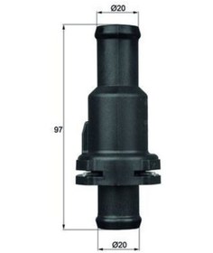Resim A8 Termostat 03-10 Behr-t 4e0121113 