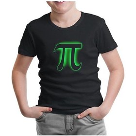 Resim Lord T-Shirt Matematik - Pi 10 Siyah Çocuk Tshirt 