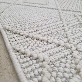 Resim Dekhera Pia Yumuşak Bukle Halı 3022 Krem - 160X230 