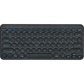 Resim Apera Tr-61 Ultra Ince Taşınabilir Kablosuz 3 Ayrı Cihazda Kullanılabilen Bluetooth Ingilizce Q Klavye iPad Telefon Pc Ios Windows 