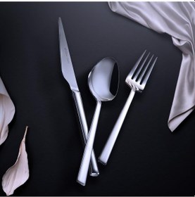 Resim Maxx Doria Rigel 12 Kişilik 84 Parça Çatal Kaşık Bıçak Takımı Pa1001 