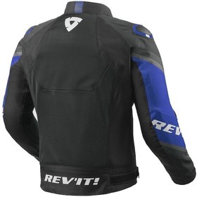 Resim Revit Rev'ıt Fortuna Air Yazlık Korumalı Motosiklet Montu Siyah Mavi 