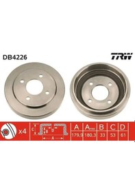 Resim Nissan Micra K11 Fren Kampanasi 1996-2002 Trw Db4226 