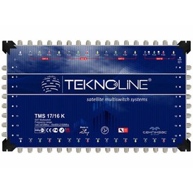 Resim 17X16 KASKATLI MULTISWITCH UYDU DAĞITIM SANTRALI TEKNOLINE 