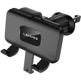 Resim Lenyes Cr196 360 Dönebilen Havalandırma Tasarım Araç Telefon Tutucu Siyah 