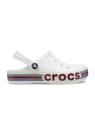 Resim Crocs Bayaband Rainbow Glitter Clg T Çocuk Sandalet 209731-100 Beyaz-beyaz Beyaz 