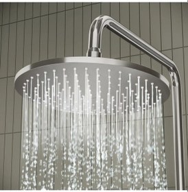 Resim Vitra Aquaheat Bliss 240 A47205 2f Termostatik Duş Sistemi, Krom Krom 