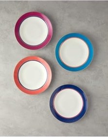 Resim Carny Porselen Servis Tabağı 25 Cm Lacivert Açık 