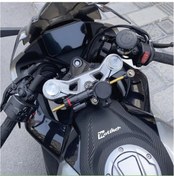 Resim Cfmoto 450sr Gidon Koruma Damla Sticker Karbon Modeli 