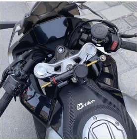 Resim Cfmoto 450sr Gidon Koruma Damla Sticker Karbon Modeli 