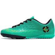 Resim Unisex Konfor Kaymaz Futbol Ayakkabısı Yeşil 