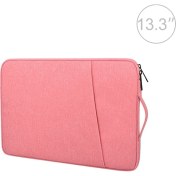 Resim Zsykd ND01D Kol Koruyucu Kılıfı Keçe Koruyucu Kılıfı Taşıma Çantası 13.3 Inç Dizüstü Bilgisayar (Pembe) (Yurt Dışından) 