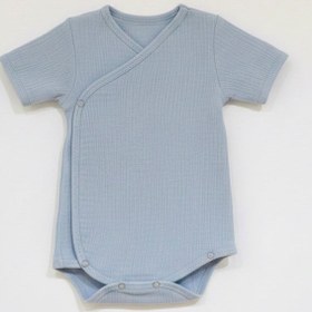 Resim Bebek Zıbın Kısa/Mavi - 3-6 Months 