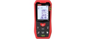 Resim Teknotrust Unı-T LM50A 50 Metre Lazer Metre Çift Su Terazili Yüksek Hassasiyetli Ölçüm Fonksiyonları 