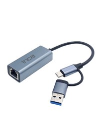 Resim Inca Iutp-01tx Usb 3.0 & Type-c 3.1 Ethernet Adaptörlü 1000mbps A 