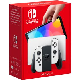 Resim Nintendo Switch – OLED Model | Beyaz Joy-Con 