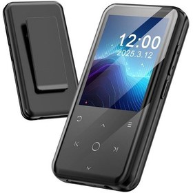 Resim 64gb Mp3 Çalar Bluetooth, 2.4 Inç Ekran, Klipsli Tasarım, 500mah Pil 